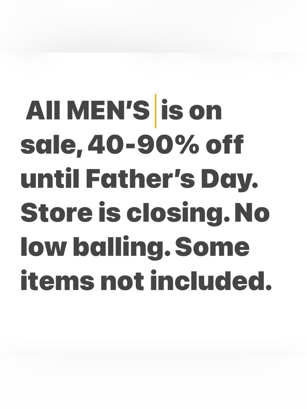 Gucci White and Black Text Graphic